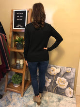 Load image into Gallery viewer, Long Sleeve with Rose Gold Button Detail Sweater